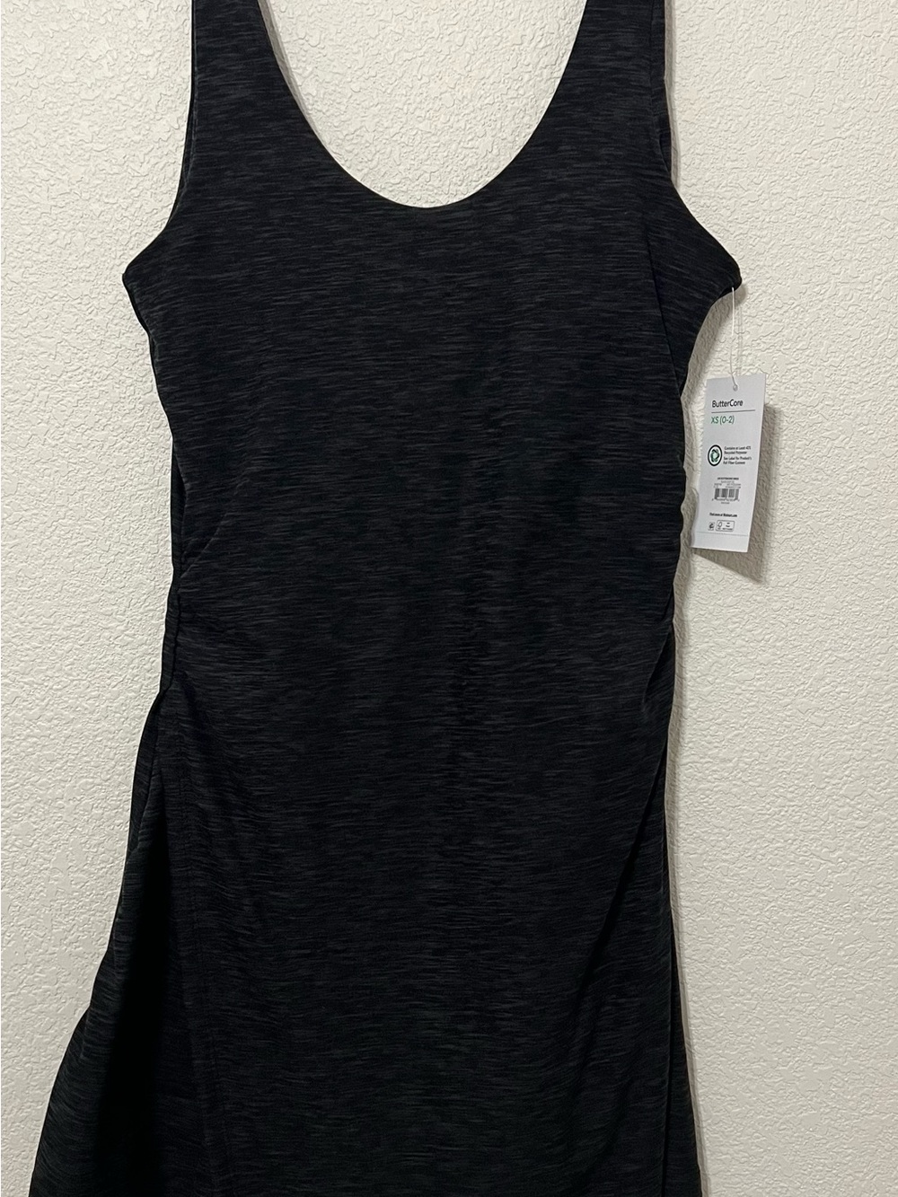 Butter Black Mélange Midi Tank Dress